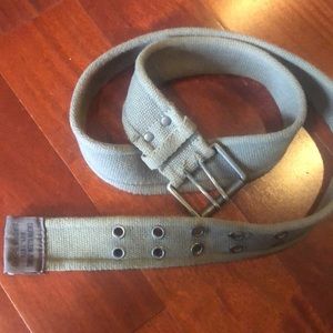 Men’s Army green Calvin Klein belt
